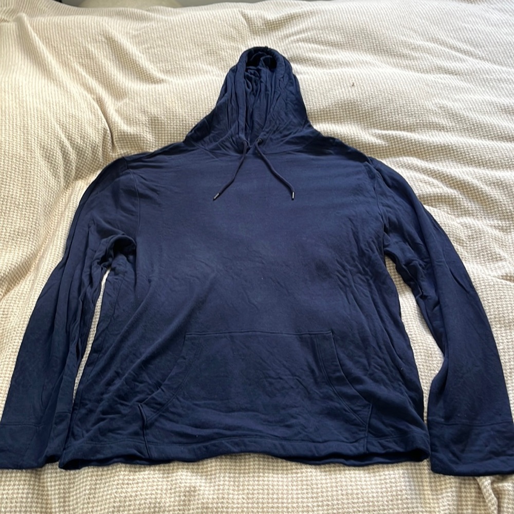 Navy Blue Hoodie Sweatshirt